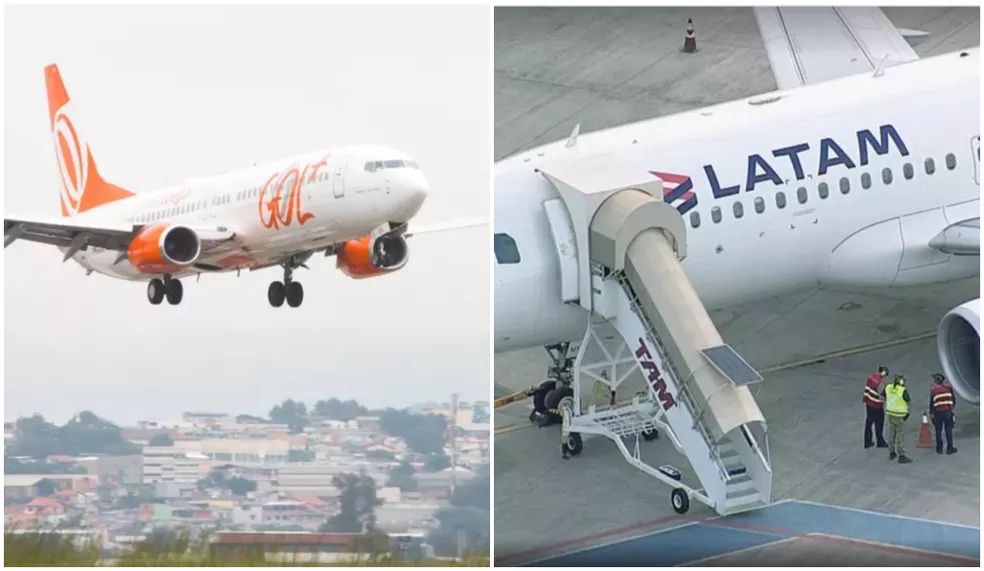 Avião da Gol arremete para evitar acidente no Aeroporto de Congonhas