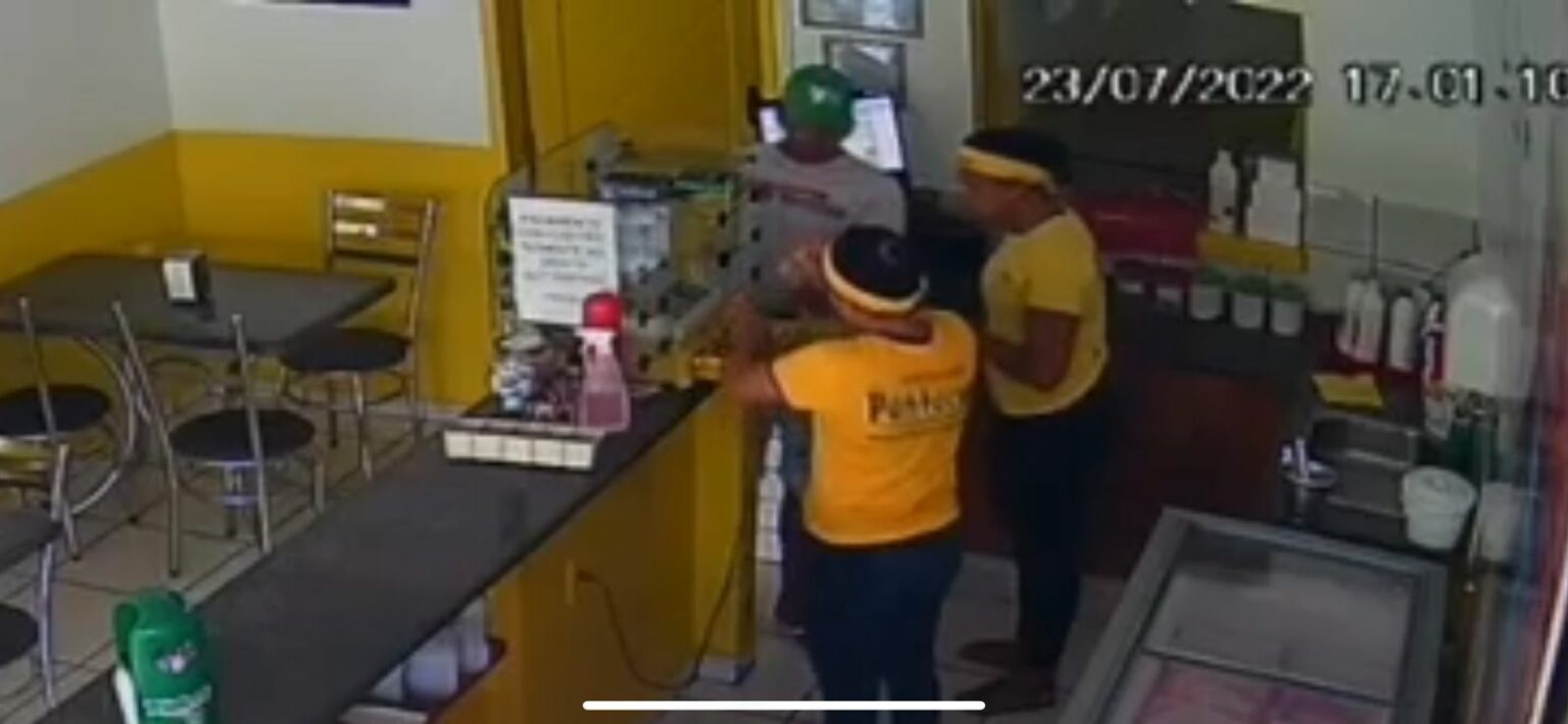 VÍDEO: Assaltante de ‘cara limpa’ ataca sorveteria na Marabá Pioneira