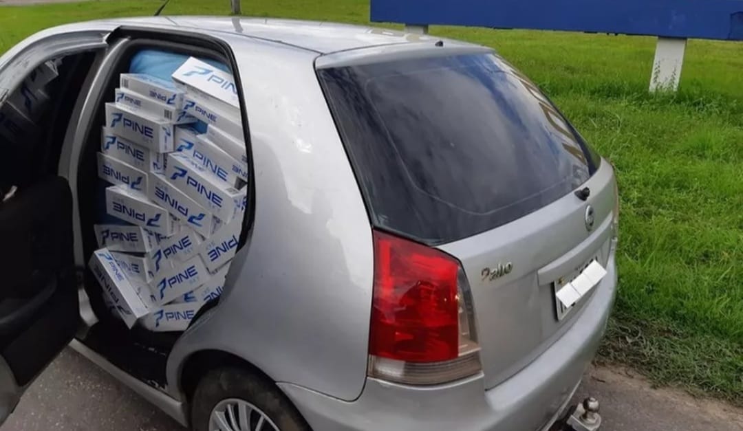 PRF apreende 10.500 maços de cigarro no nordeste do Pará