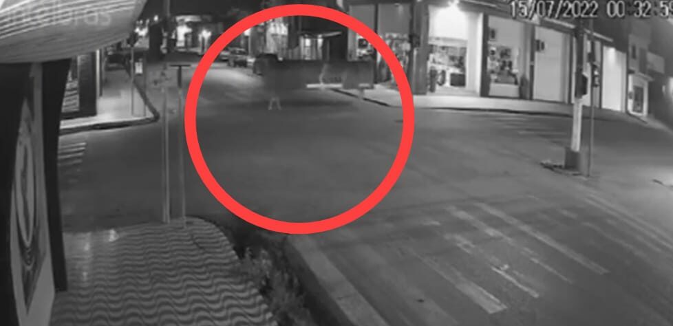 Vídeo: dupla é flagrada furtando fachada de loja no Pará