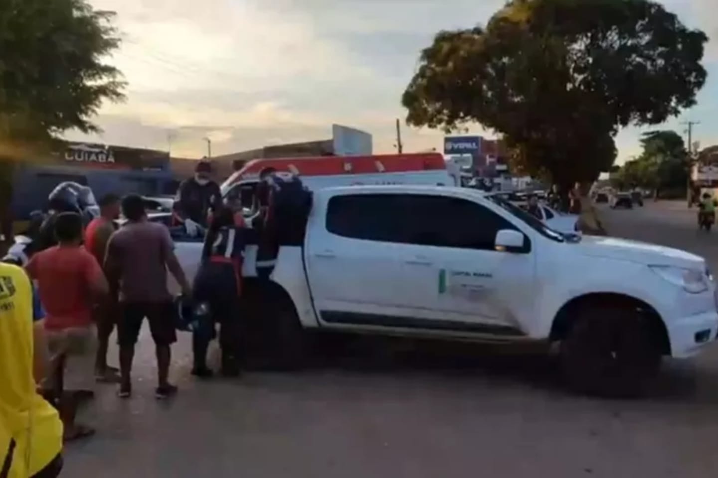 Caminhonete avança preferencial e atinge motociclista no Pará