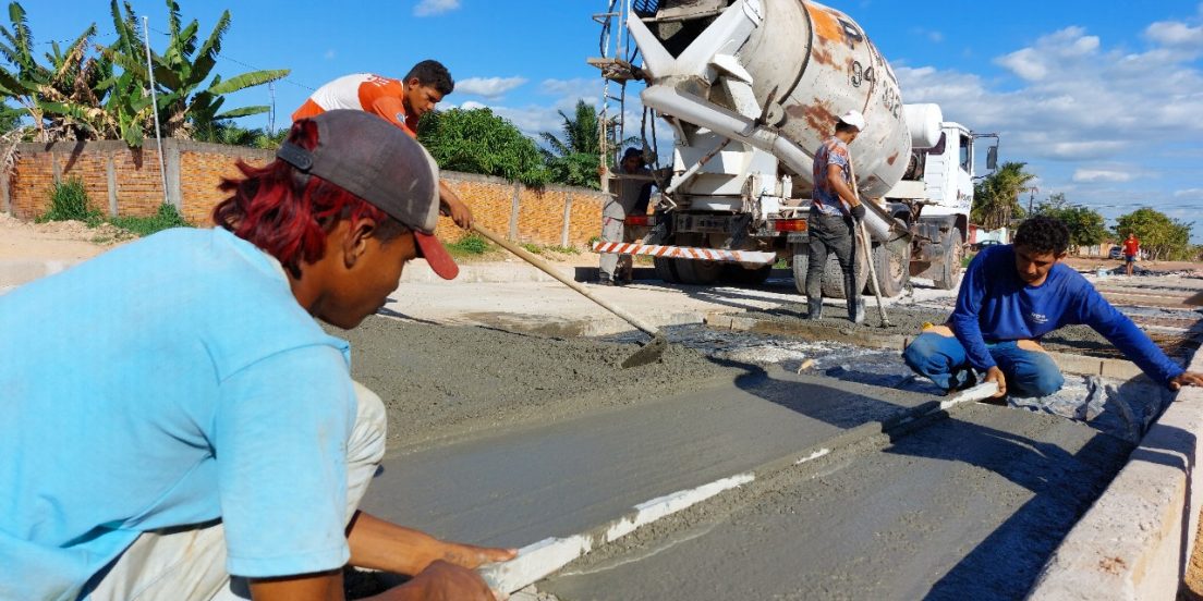 Prefeitura de Marabá intensifica obras de pavimentação nos bairros da cidade