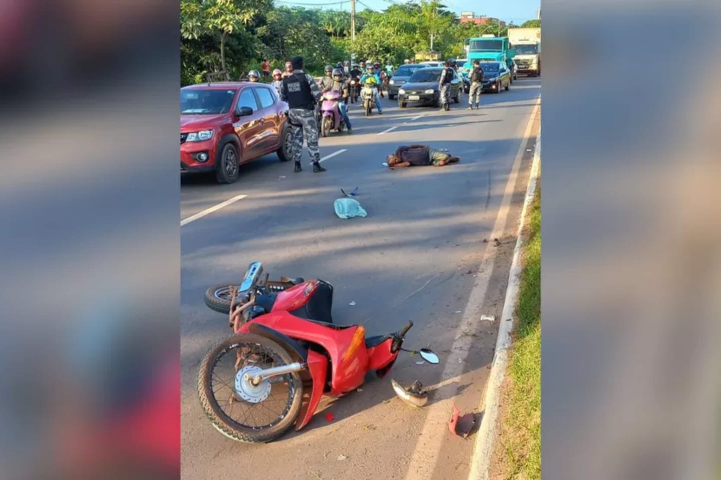 Idoso é atropelado por motociclista no oeste do Pará