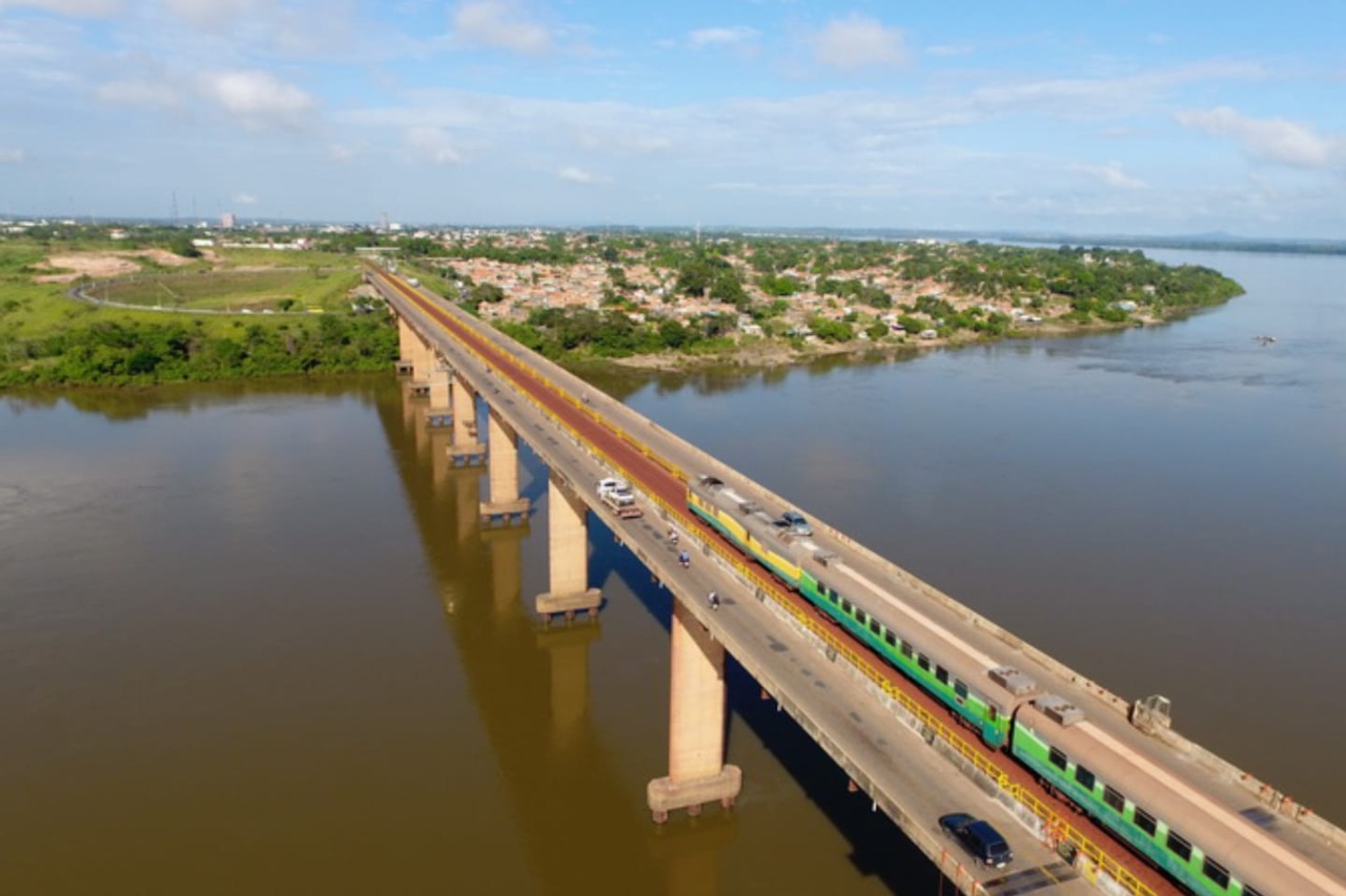 Ponte sobre o Rio Tocantins, em Marabá, recebe manutenção neste domingo (17)