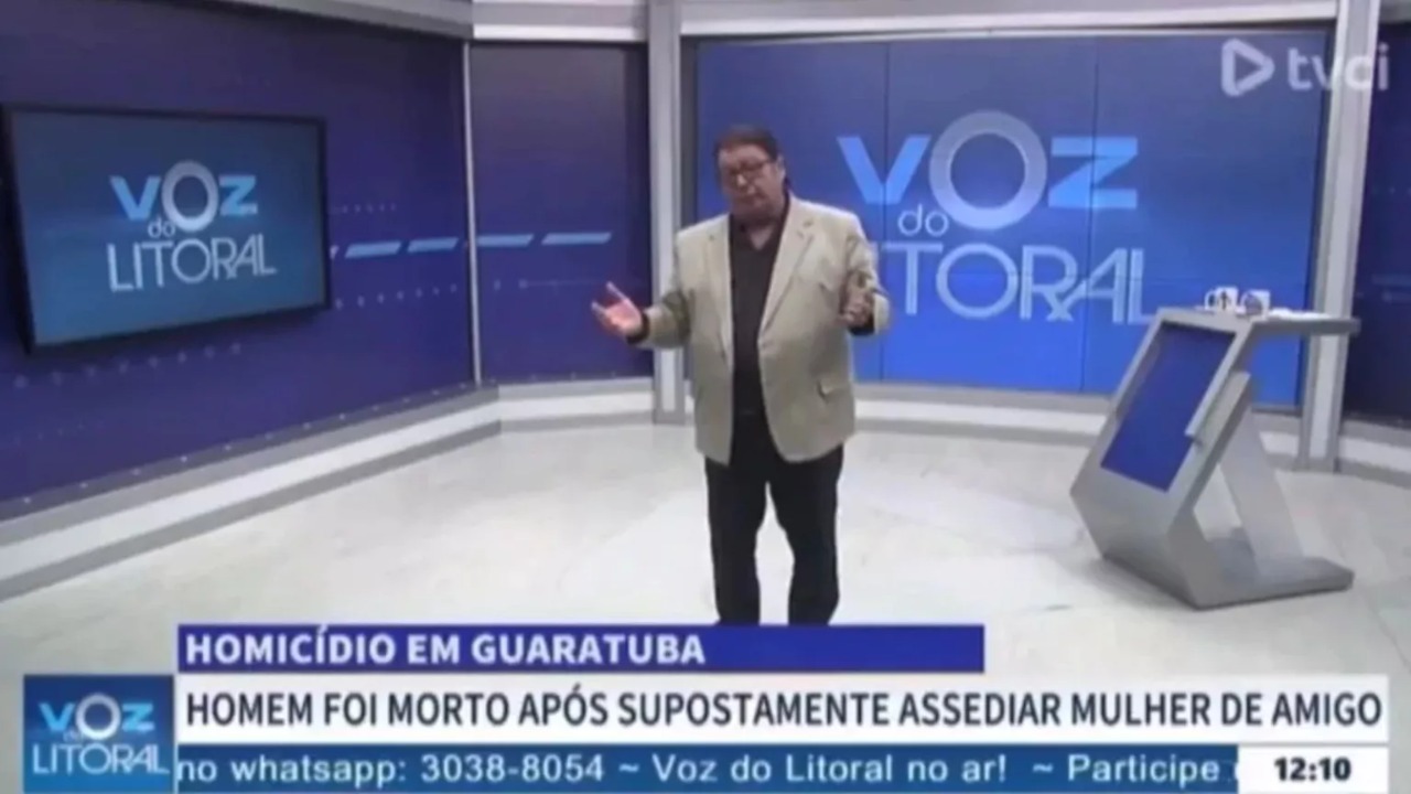 Apresentador é afastado após dizer que mulher assediada ‘dá liberdade’