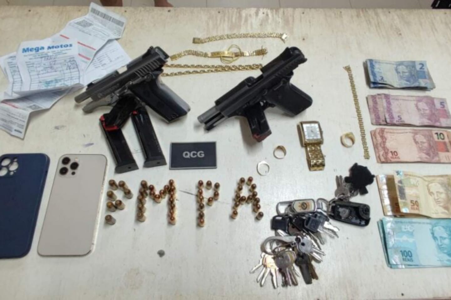Polícia prende suspeito por porte ilegal de arma de fogo no nordeste do Pará