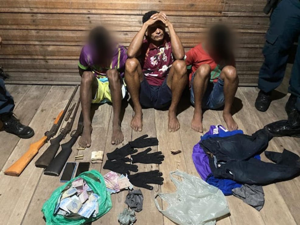 Polícia prende quadrilha amarrou e roubou família ribeirinha no Pará