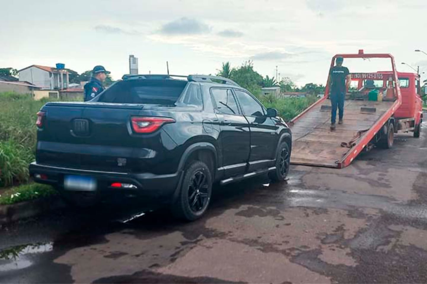Carro furtado é abandonado no interior do Pará