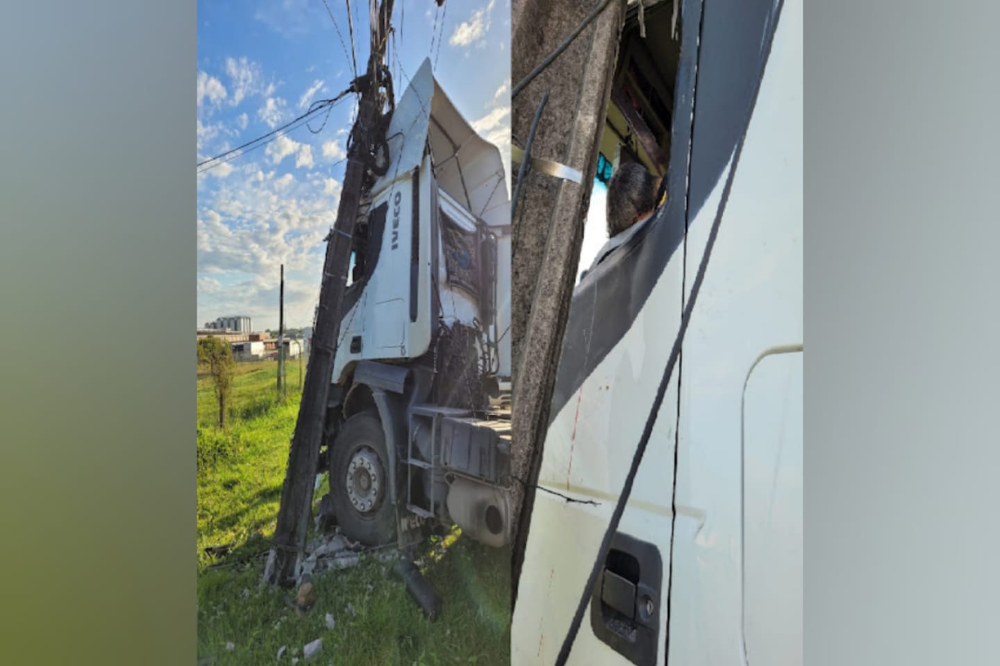 Motorista morre ao colidir cavalo mecânico de carreta contra poste no Pará