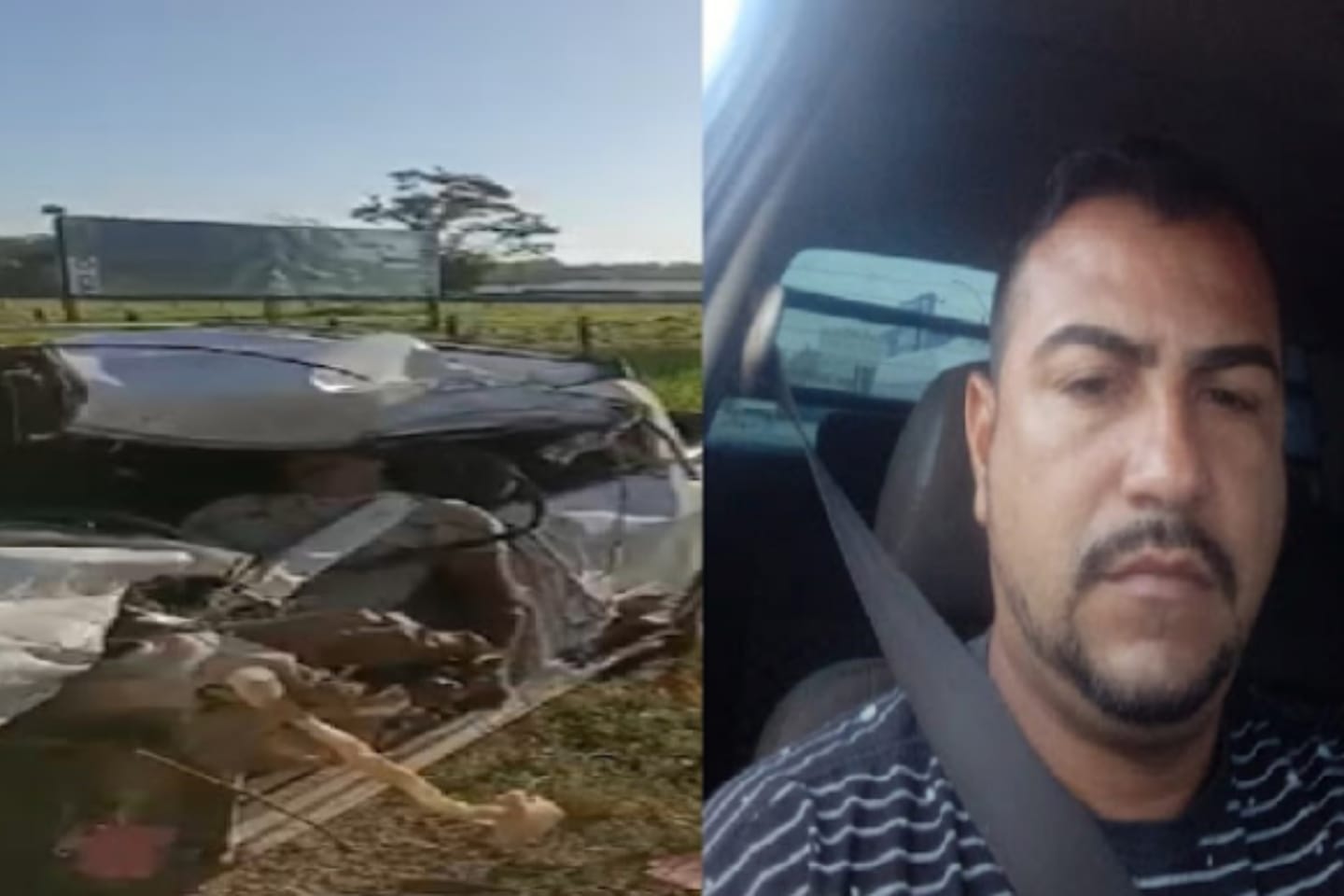 Batida entre carro e caminhão com carga de frango deixa uma pessoa morta no Pará