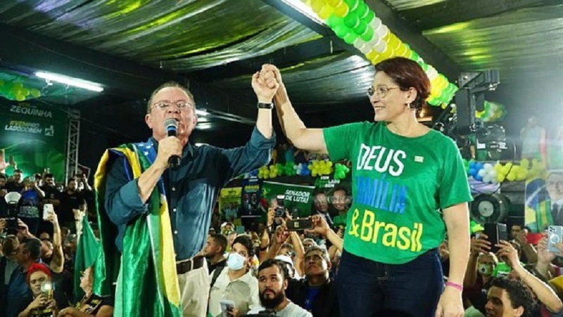 Esposa de Delegado Eguchi é candidata a vice-governadora na chapa de Zequinha Marinho