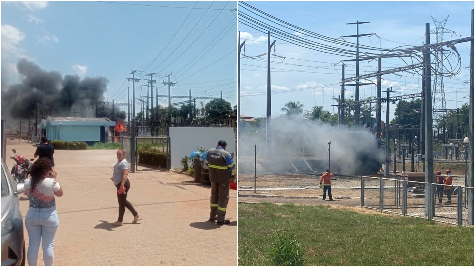 Seis municípios ficam sem energia após princípio de incêndio na subestação de Marabá