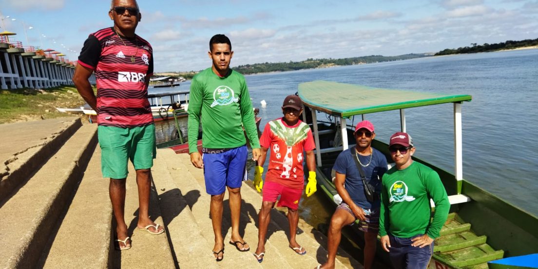 Em julho, Garis dos Rios de Marabá recolheram em média três toneladas de lixo por dia