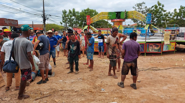 Homem morre eletrocutado durante montagem de parque de diversões em Marabá