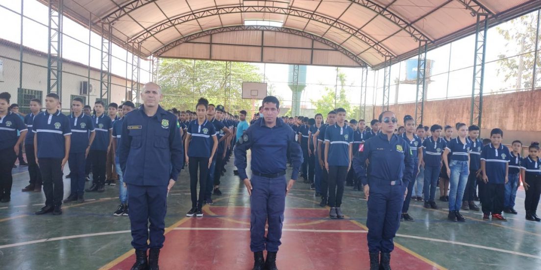 Guarda Municipal de Marabá promove exercício cívico-militar na Escola Cristo Rei