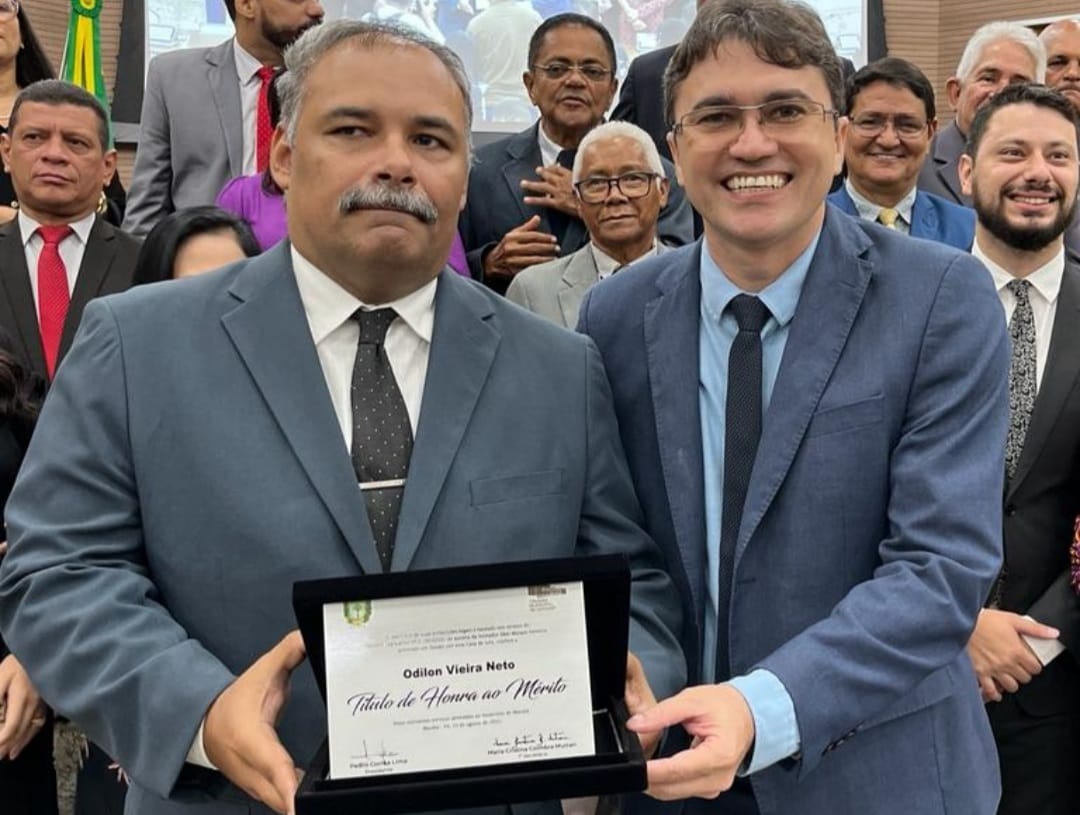Pré-candidato a vaga de desembargador, Odilon Neto recebe homenagens no Pará