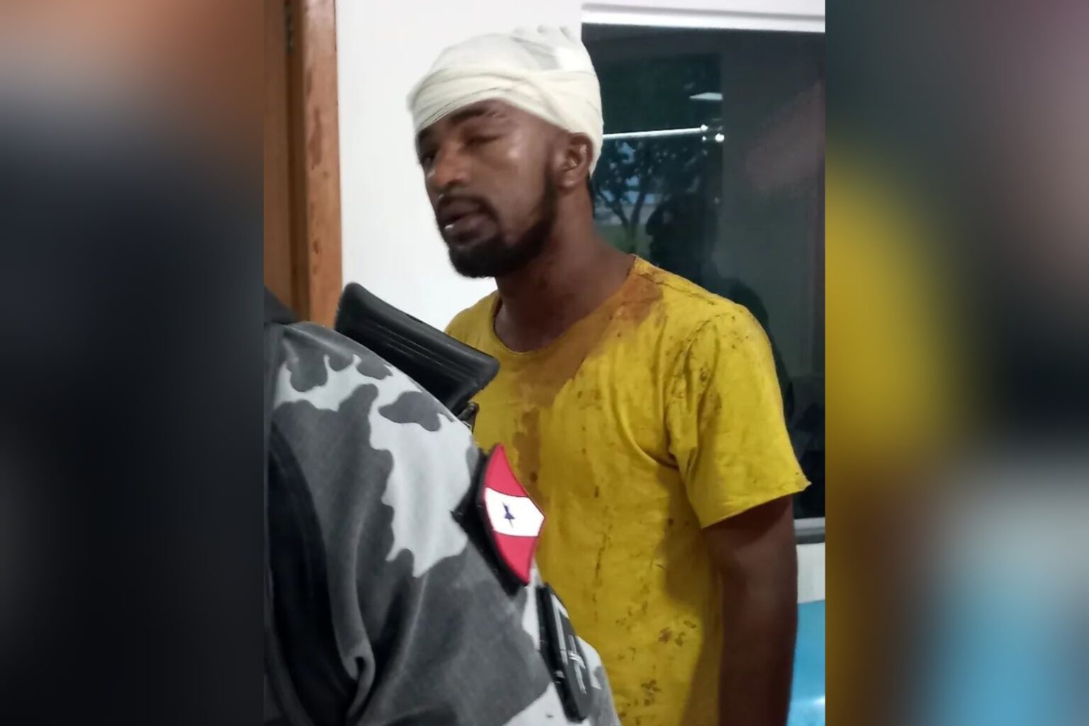 Filho tenta matar o pai com golpes de facão em Parauapebas