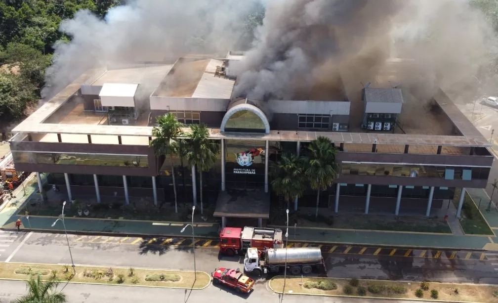 Laudo de incêndio no prédio da Prefeitura de Parauapebas deve ficar pronto em 30 dias