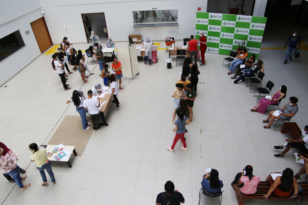 Unifesspa promove mutirão de vacinação e testagem de Covid-19 em Marabá