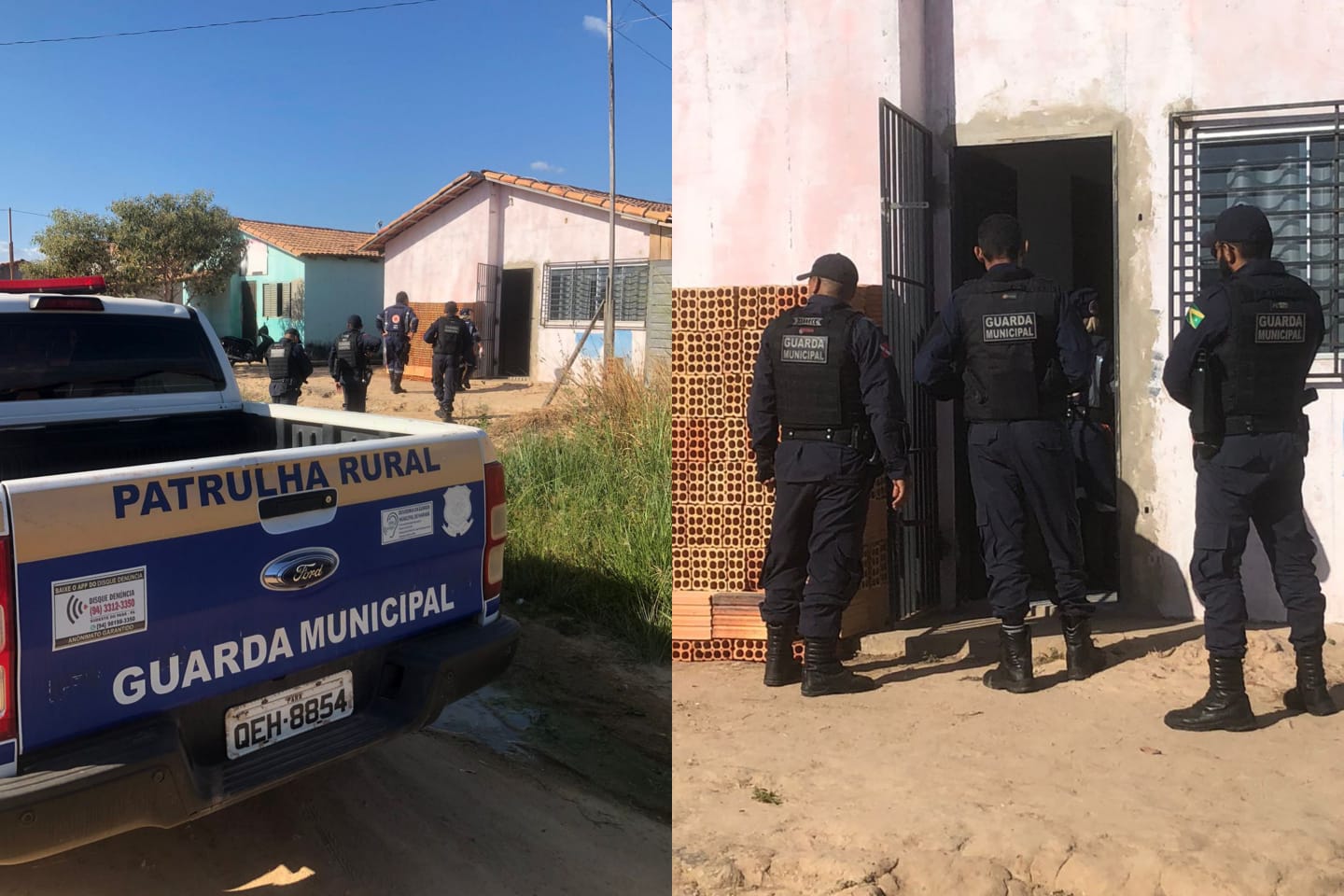 Jovem em surto psicótico é contido pela Guarda Municipal de Marabá