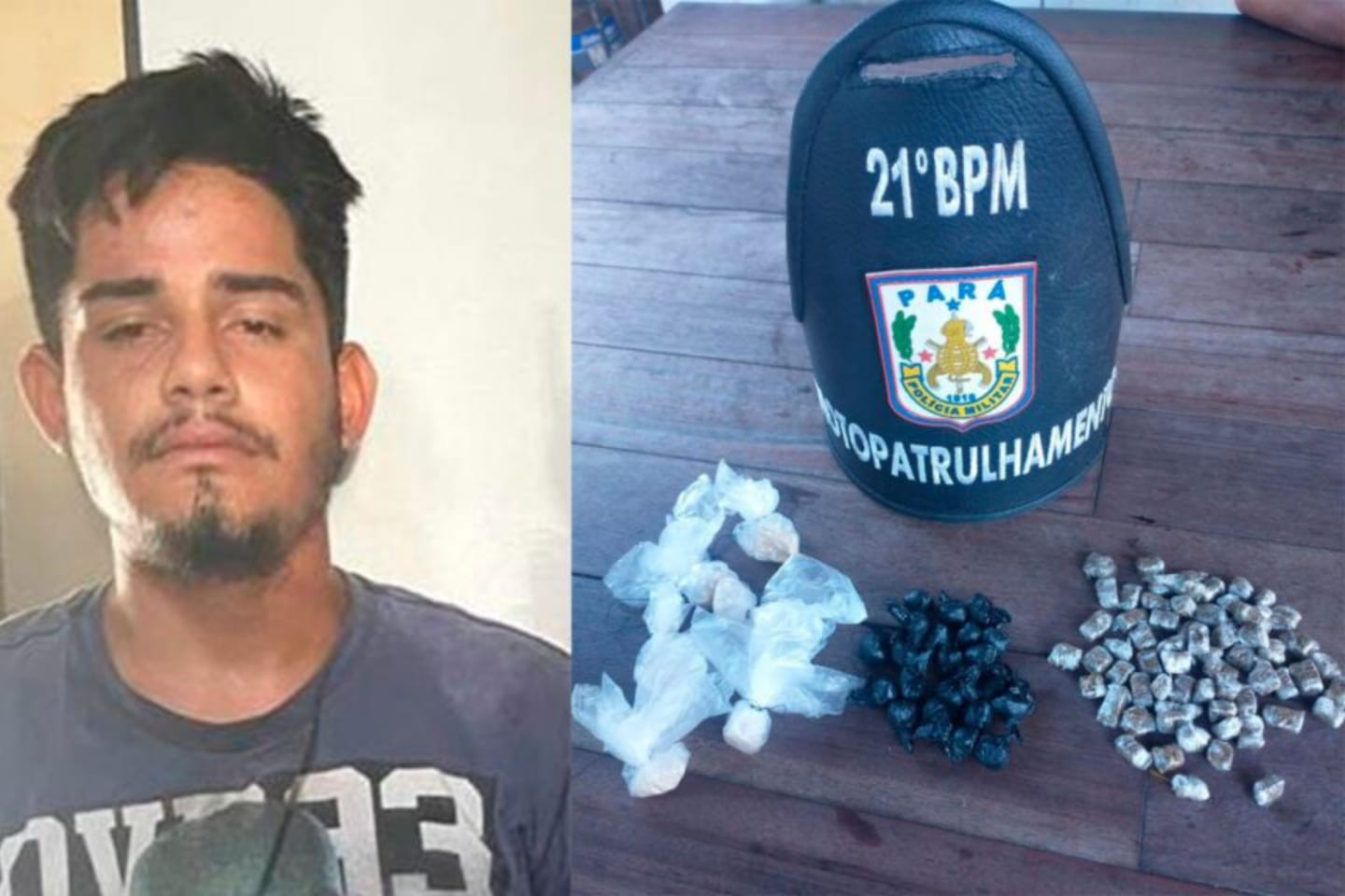 Polícia prende suspeito de tráfico de drogas no Pará