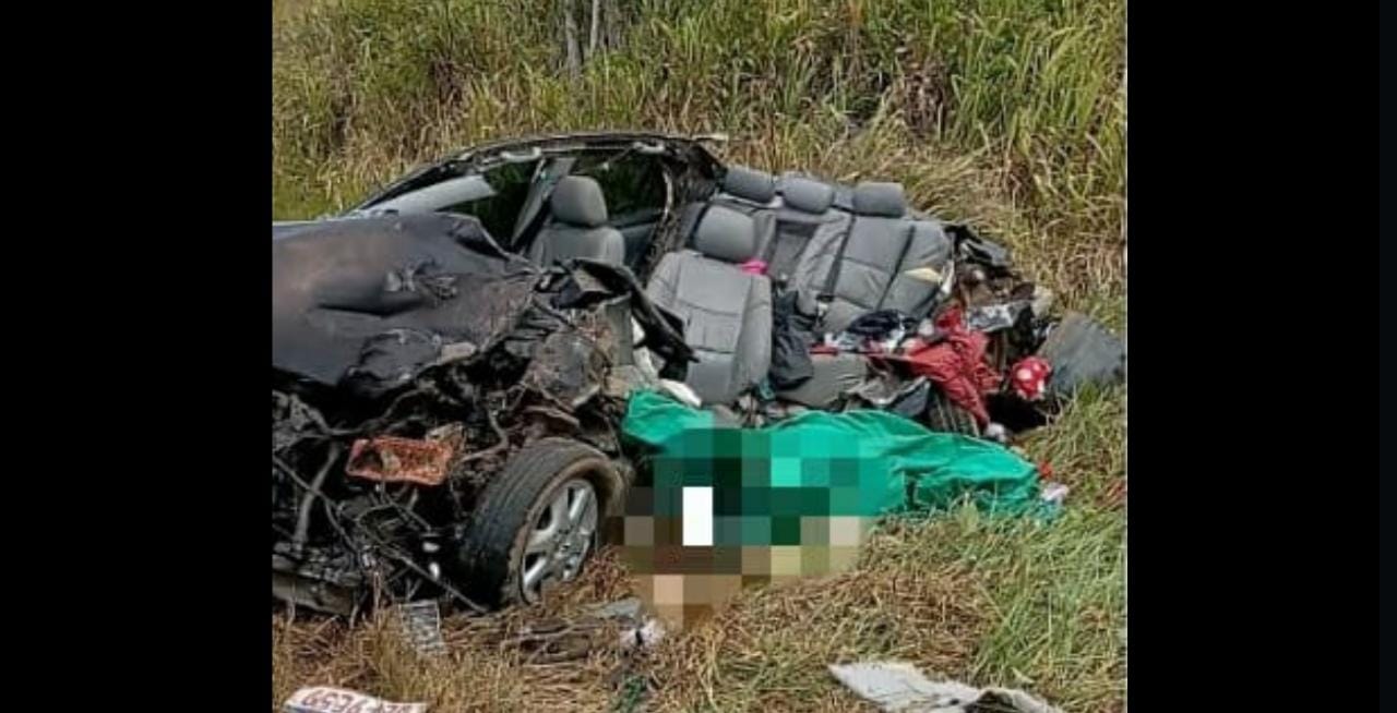 Acidente de trânsito mata uma pessoa e deixa duas feridas no Pará