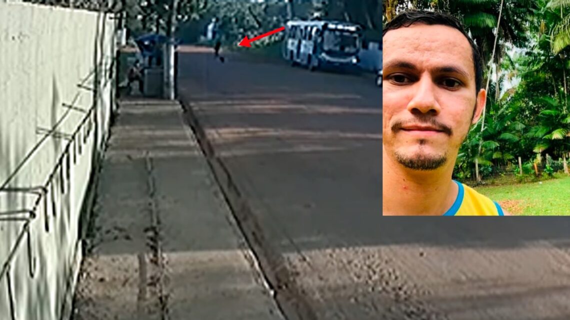 VÍDEO: Estudante desaparecido é visto em ponto de ônibus no Pará