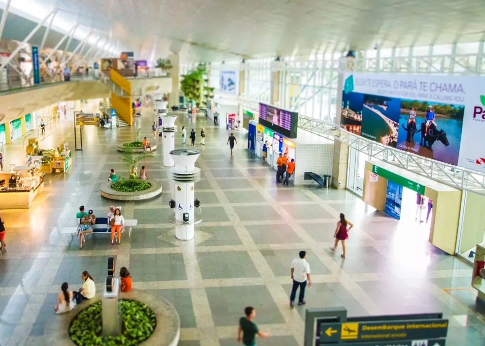Aeroporto de Belém retoma voos diretos para os EUA