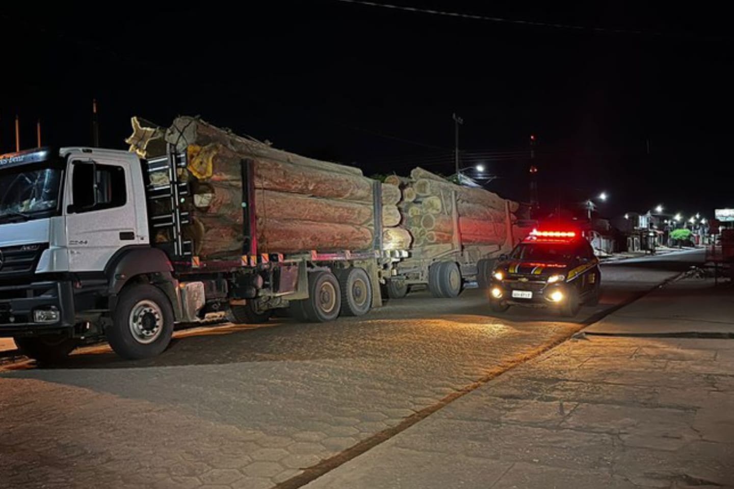 PRF apreende 62 m³ de madeira ilegal no sudeste do Pará