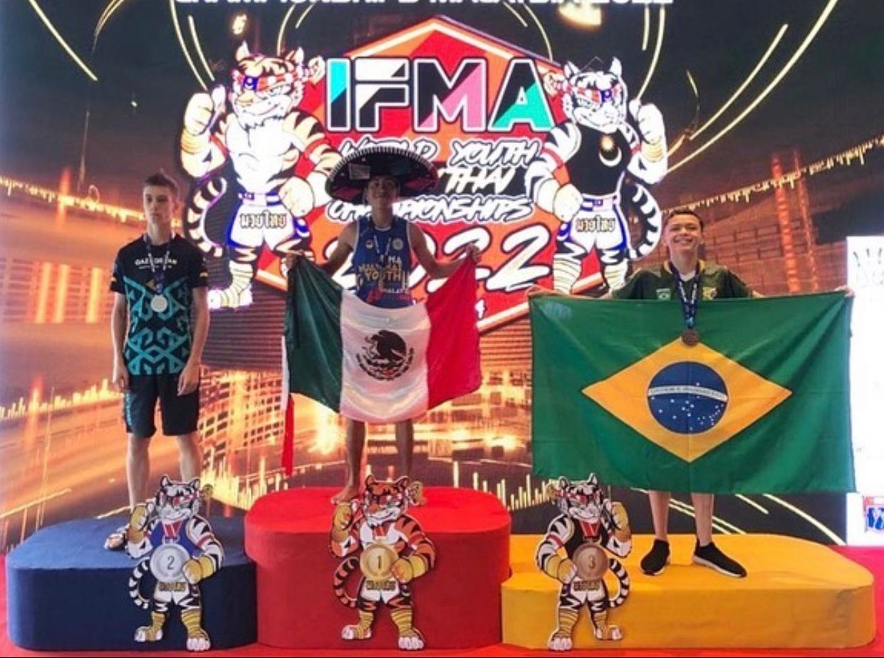 Atleta paraense conquista medalha de bronze no Mundial Junior de Muay Thai