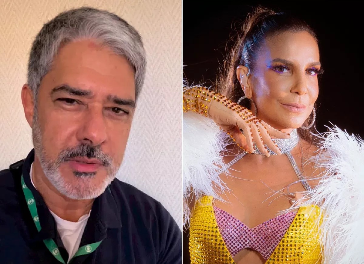 Após entrevistar Bolsonaro, William Bonner ignora Ivete Sangalo na Globo