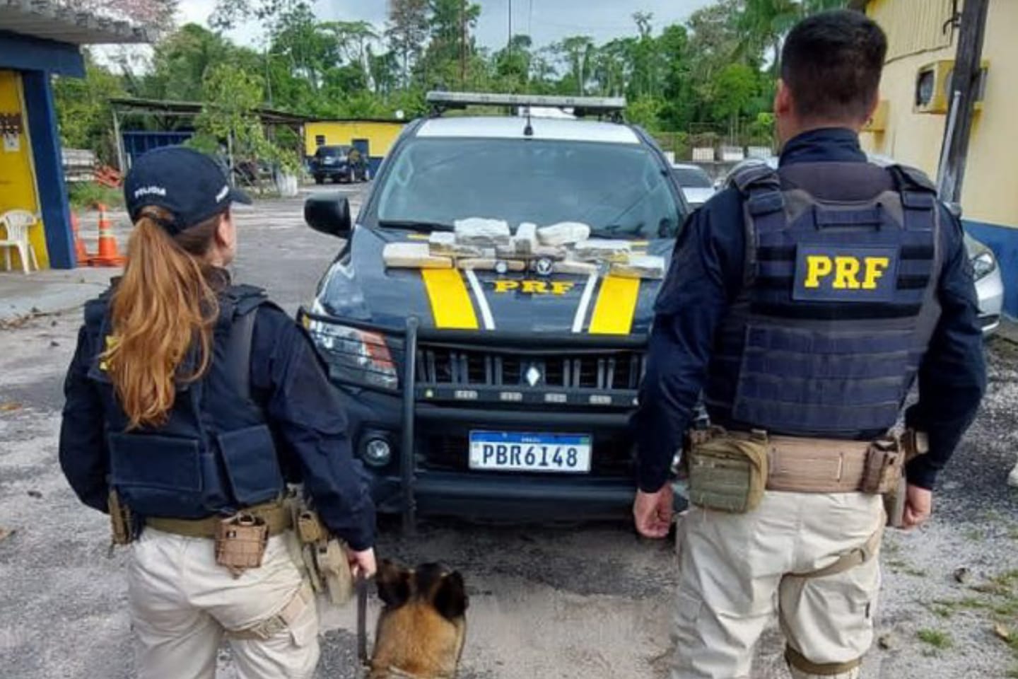 PRF apreende 10 kg de maconha no Pará