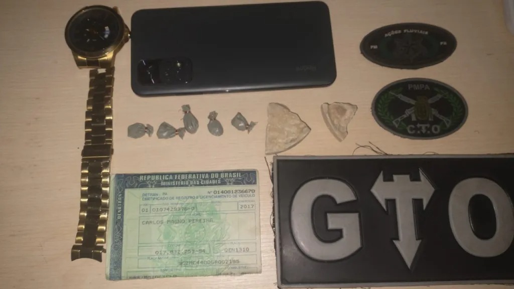 Motociclista é preso por tráfico de drogas no nordeste do Pará
