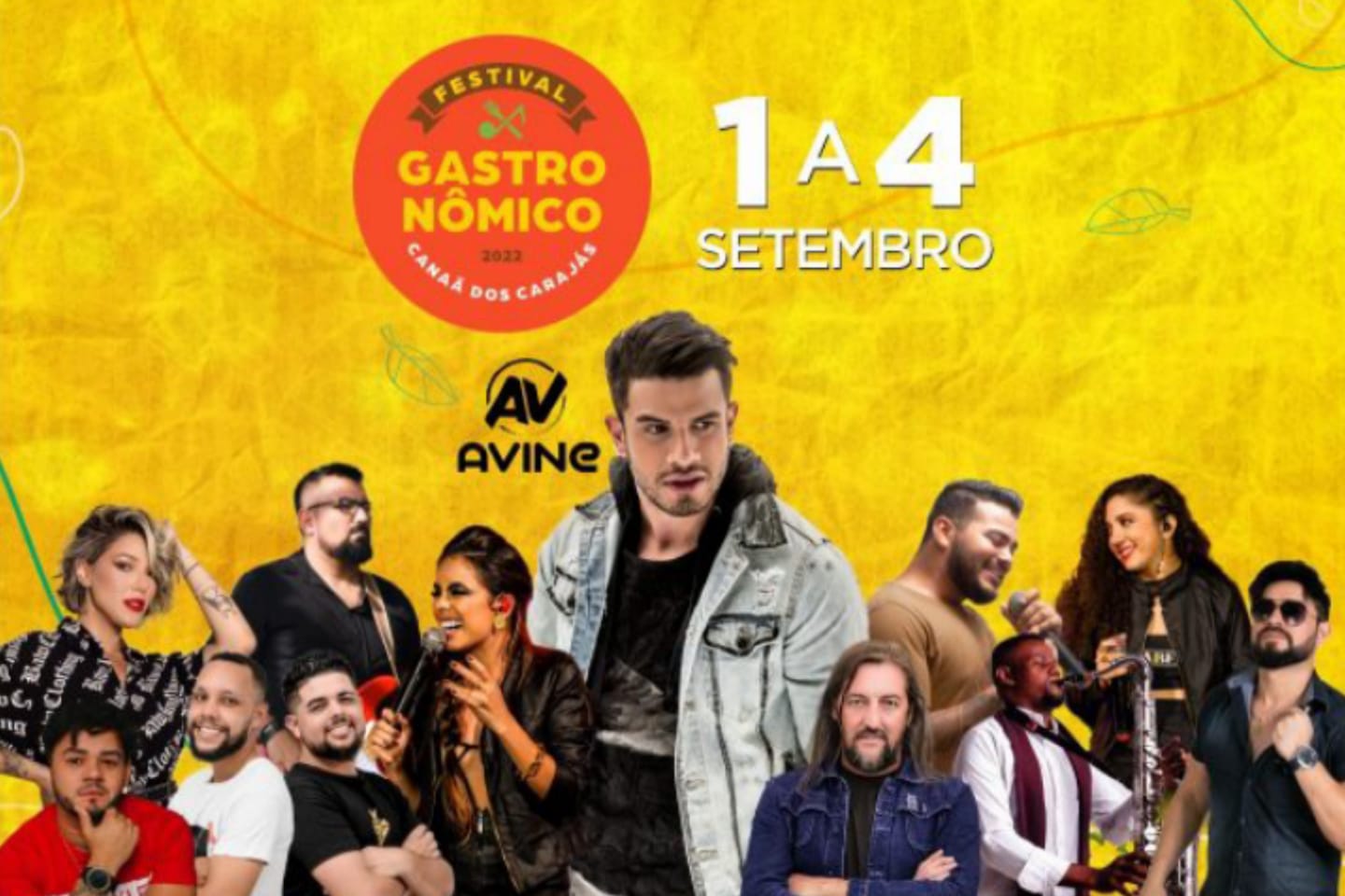 Confira as atrações culturais do 5º Festival Gastronômico de Canaã dos Carajás
