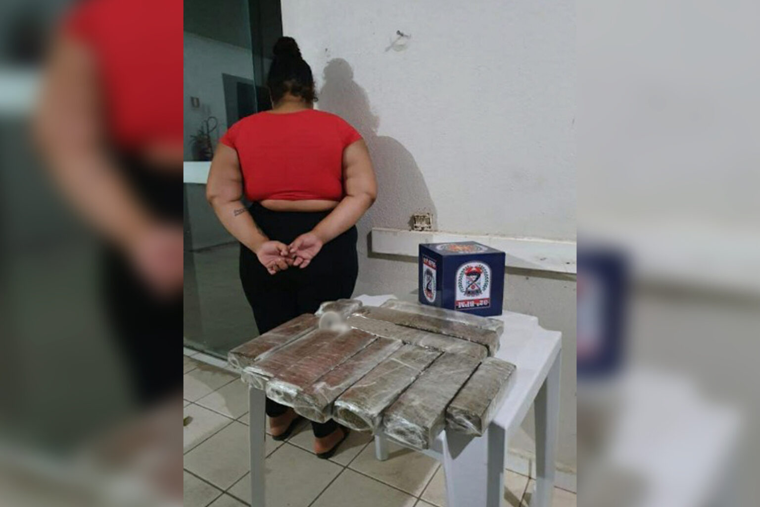 Mulher é presa com mais de 10 kg de maconha em van com destino a Marabá
