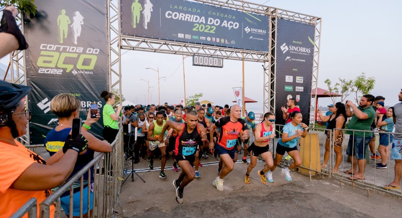 700 competidores participam da 10ª Corrida do Aço em Marabá