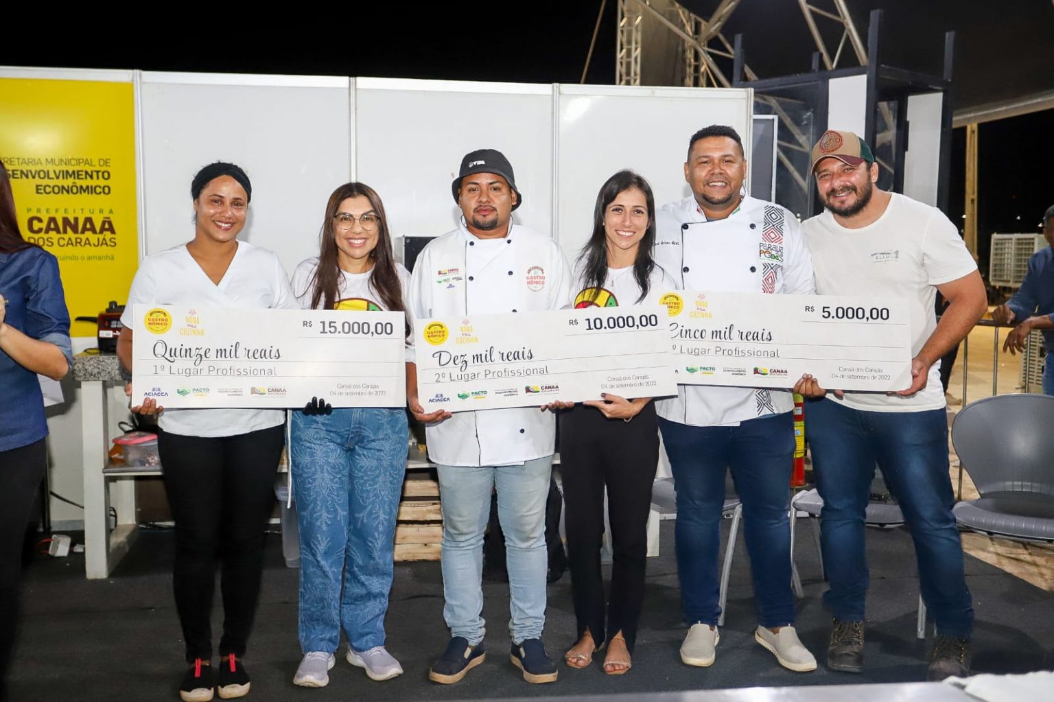 Canaã dos Carajás paga mais de R$ 40 mil em prêmios no 5º Festival Gastronômico