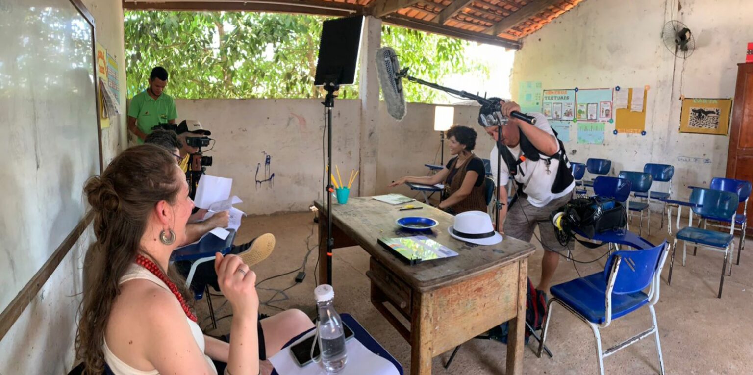 Estudantes participam de documentário na Vila Sororó, em Marabá