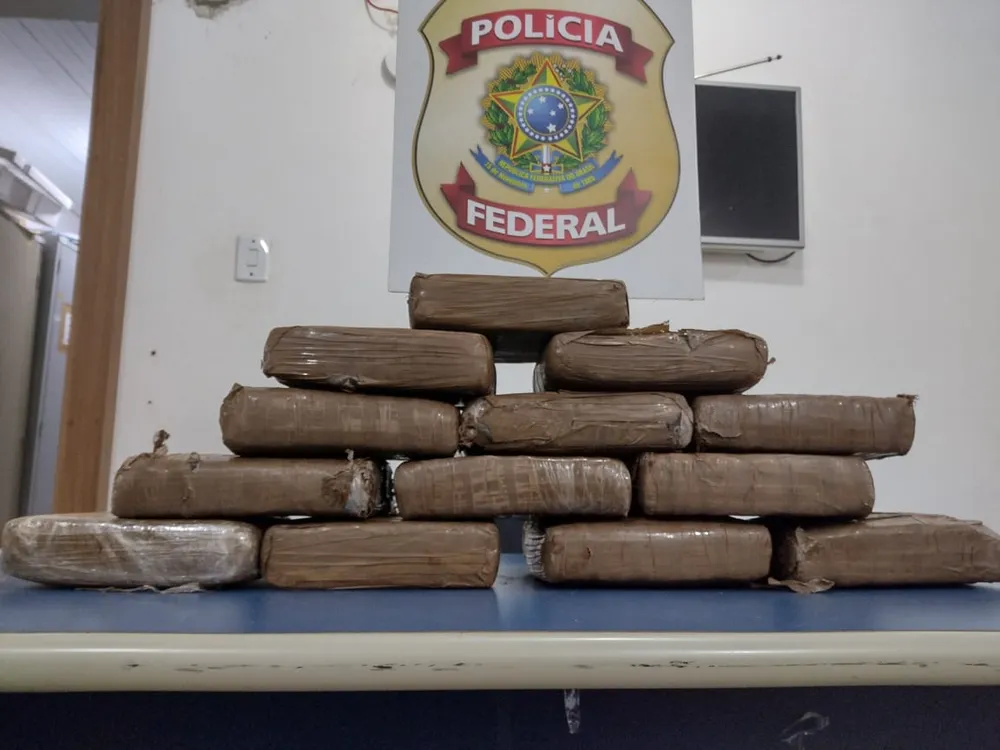 PF prende homem com mais de 20 kg de ‘skunk’ em rodoviária de Marabá