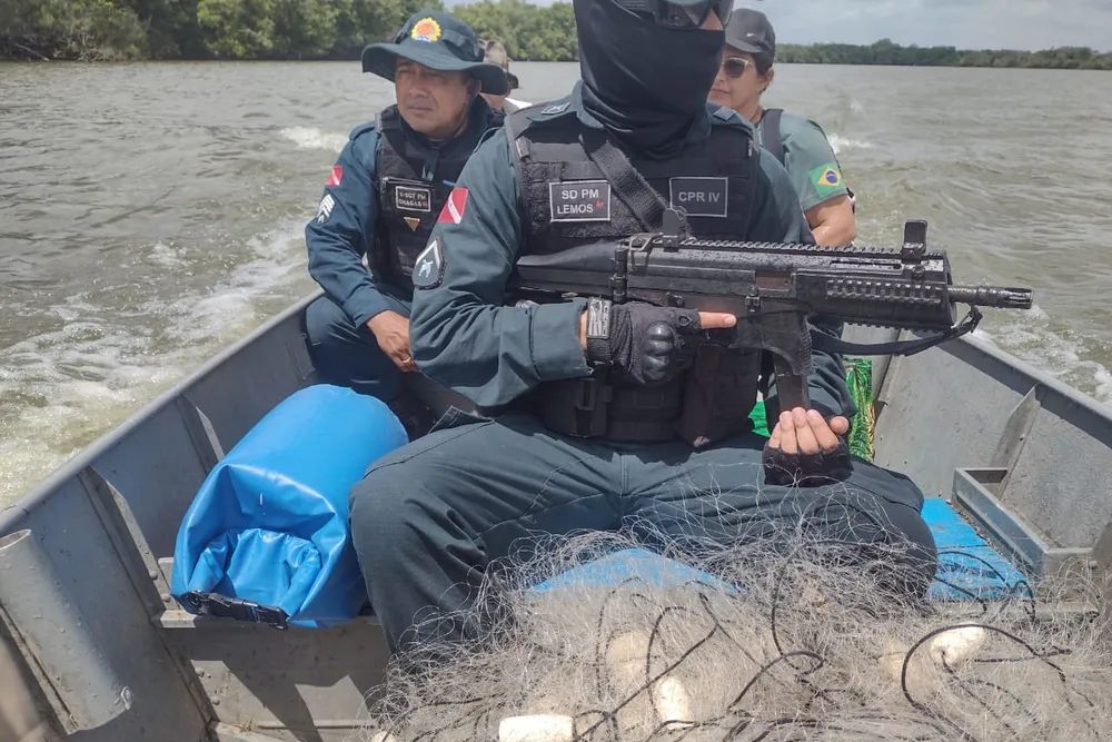 Operação apreende 13 mil metros de redes de pesca no sudeste do Pará