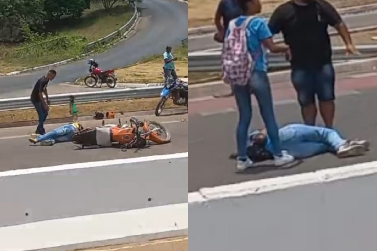 Estudante é atropelada por motociclista em Marabá