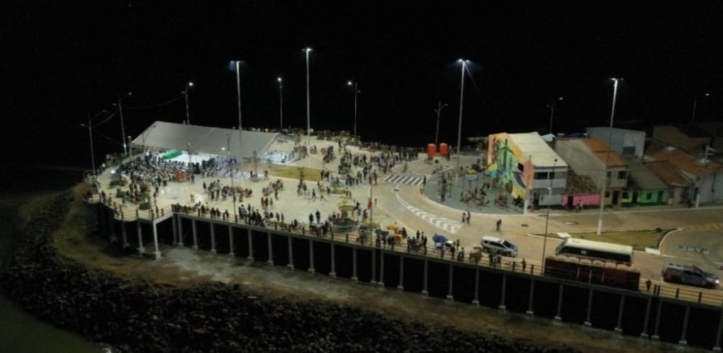Orla Encontro dos Rios é inaugurada com festa cultural em Marabá