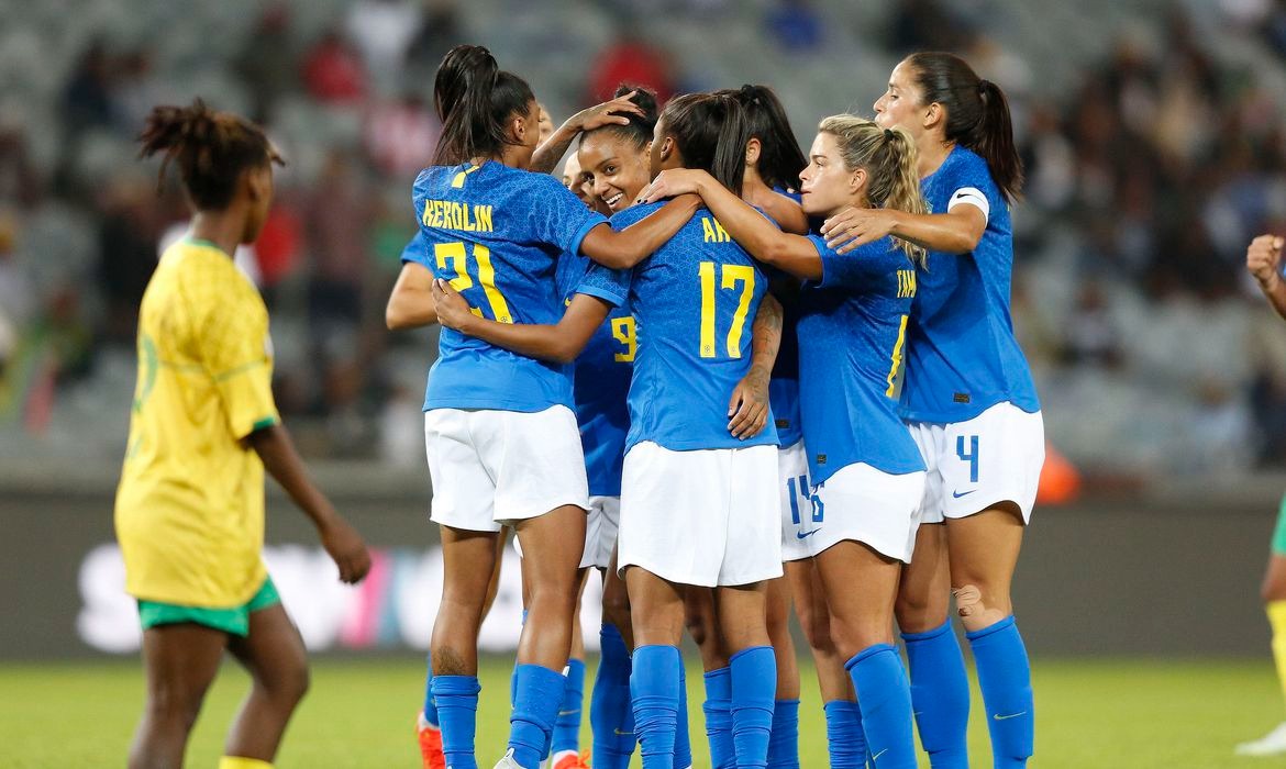 Futebol: seleção feminina vence primeiro amistoso contra África do Sul
