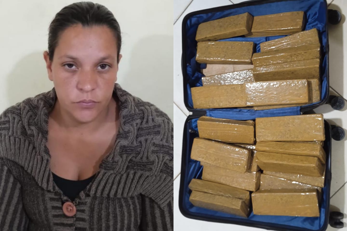 Mulher grávida é presa por tráfico de drogas em Marabá