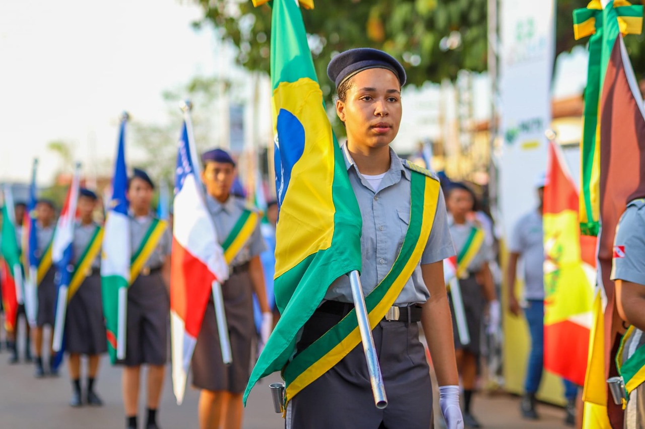 Canaã dos Carajás celebra bicentenário da Independência do Brasil com desfile cívico