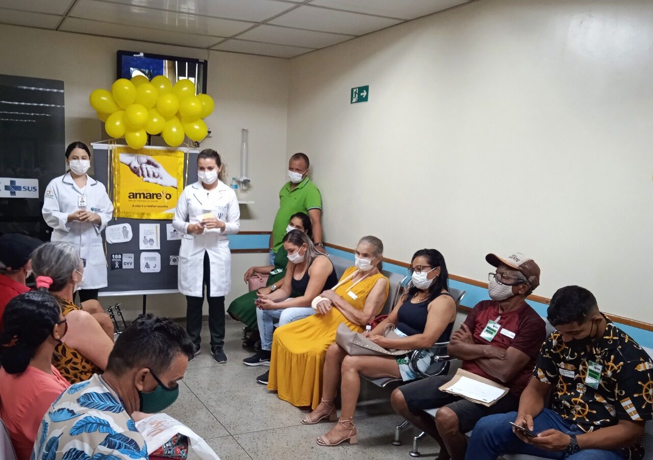 No Setembro Amarelo, Hospital Regional de Marabá promove ações de prevenção ao suicídio