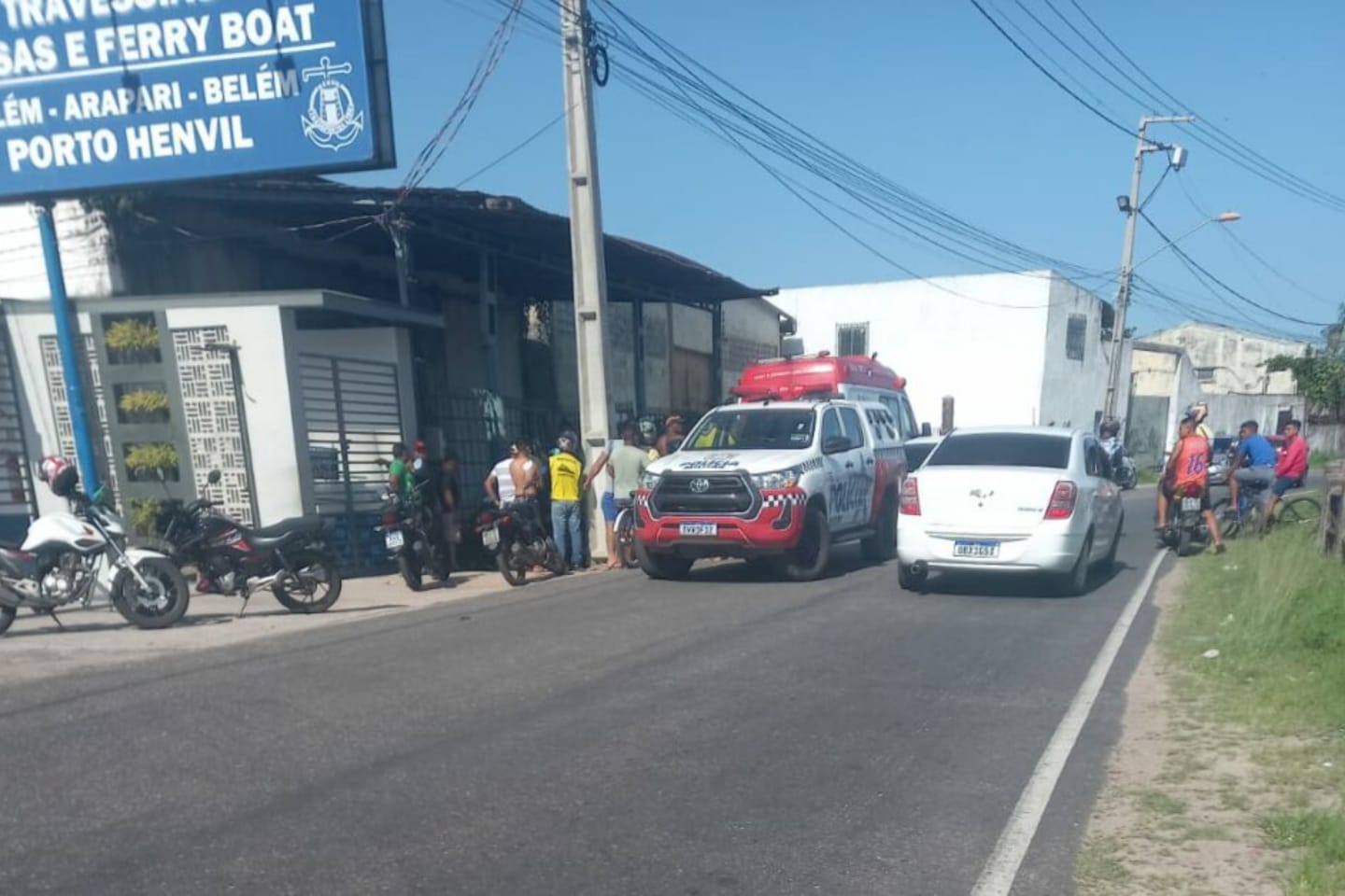 Mototaxista morre após colidir com poste no Pará