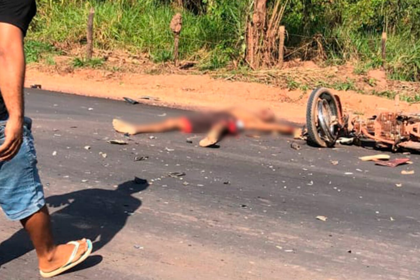 Homem morre durante colisão entre duas motos no Pará