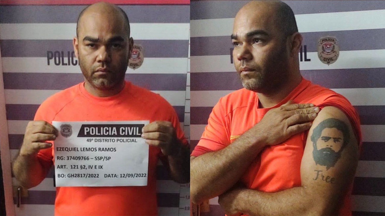 Homem que matou ex e filho tem tatuagem de Lula; nome da criança era Luiz Inácio