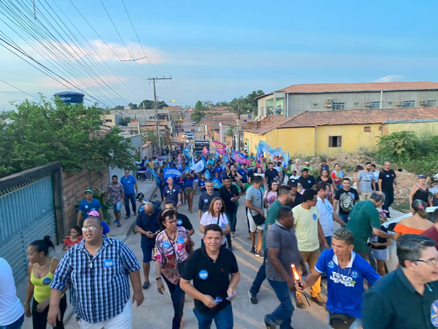 Campanha de Thiago Miranda percorre todos os núcleos de Marabá